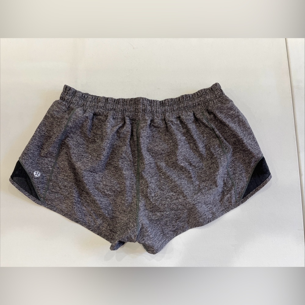Lululemon Hotty Hot Lined Short High Rise Running Black Pocket 2” Women’s 12